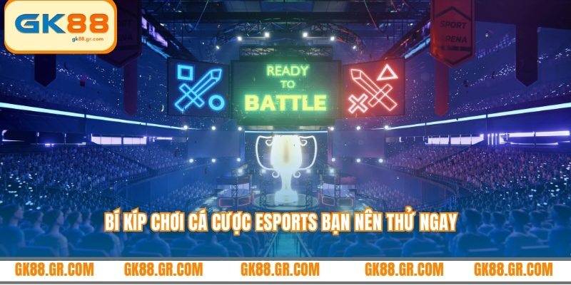 Bí kíp chơi cá cược esports bạn nên thử ngay